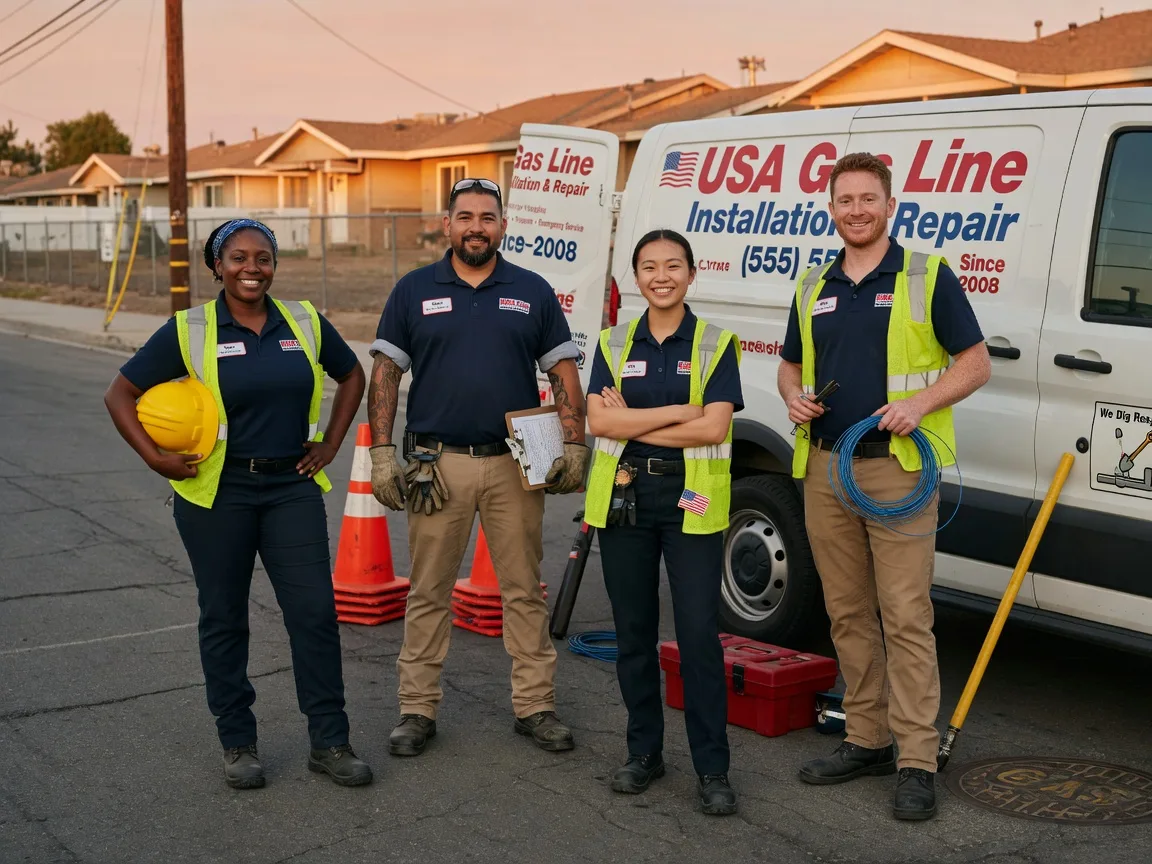 Gas Line Installation company in Wawaka, IN